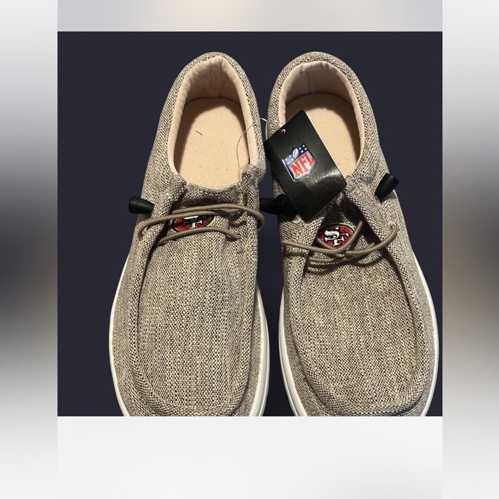 NFL Men's Tan Loafers